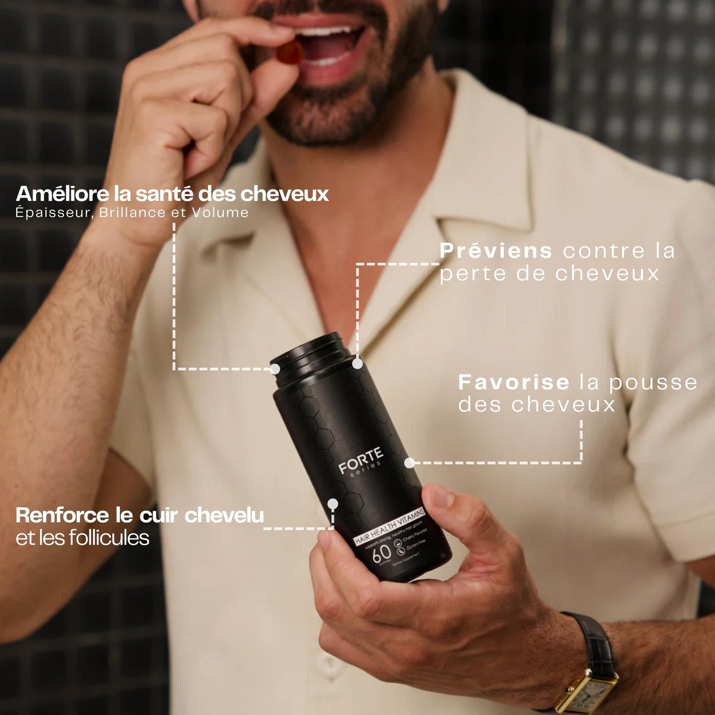 Gummies pour Cheveux