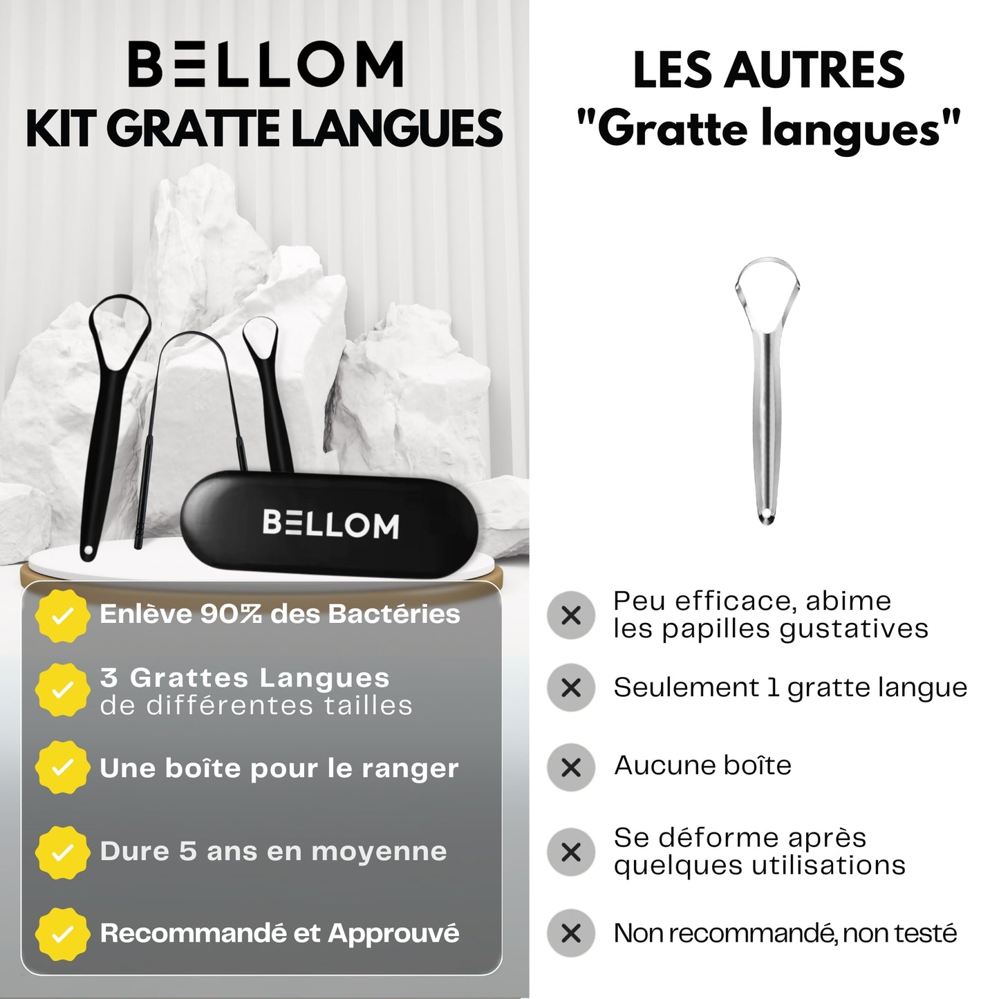Kit Grattes Langues