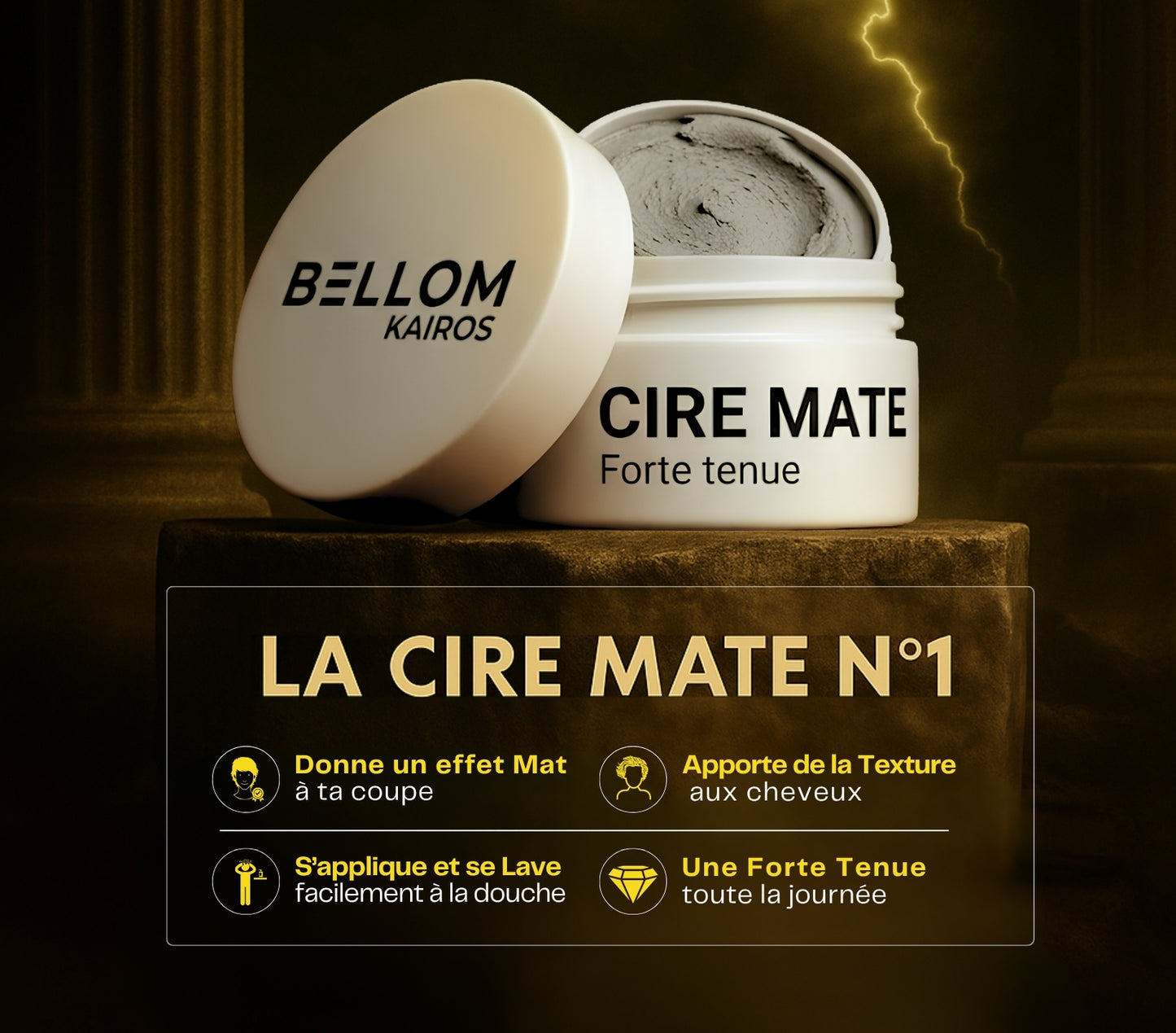 Cire mate